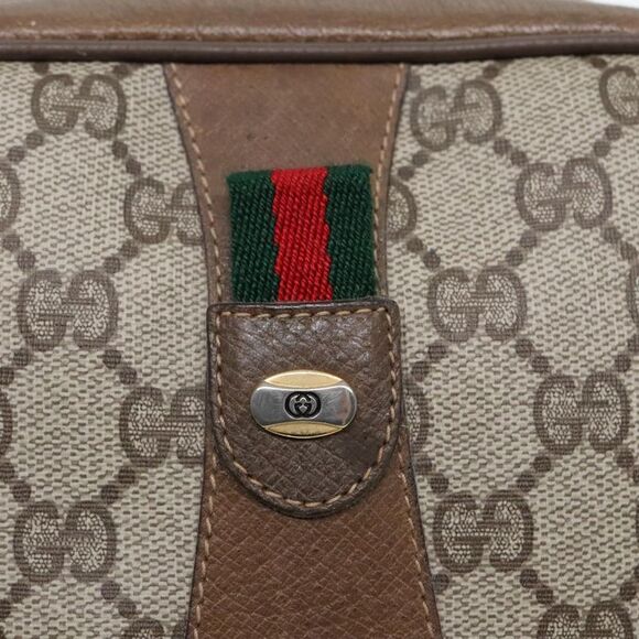Gucci Sherry Beige Canvas Clutch Bag (Pre-Owned) - Picture 11 of 16